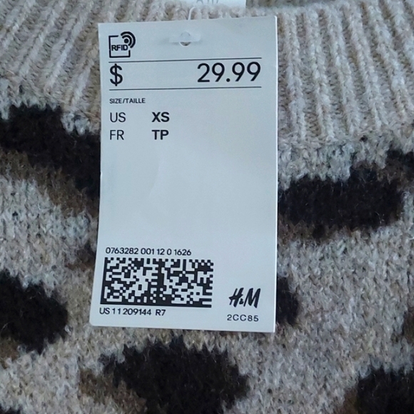 H&M Jacquard-knit Sweater - Picture 4 of 8